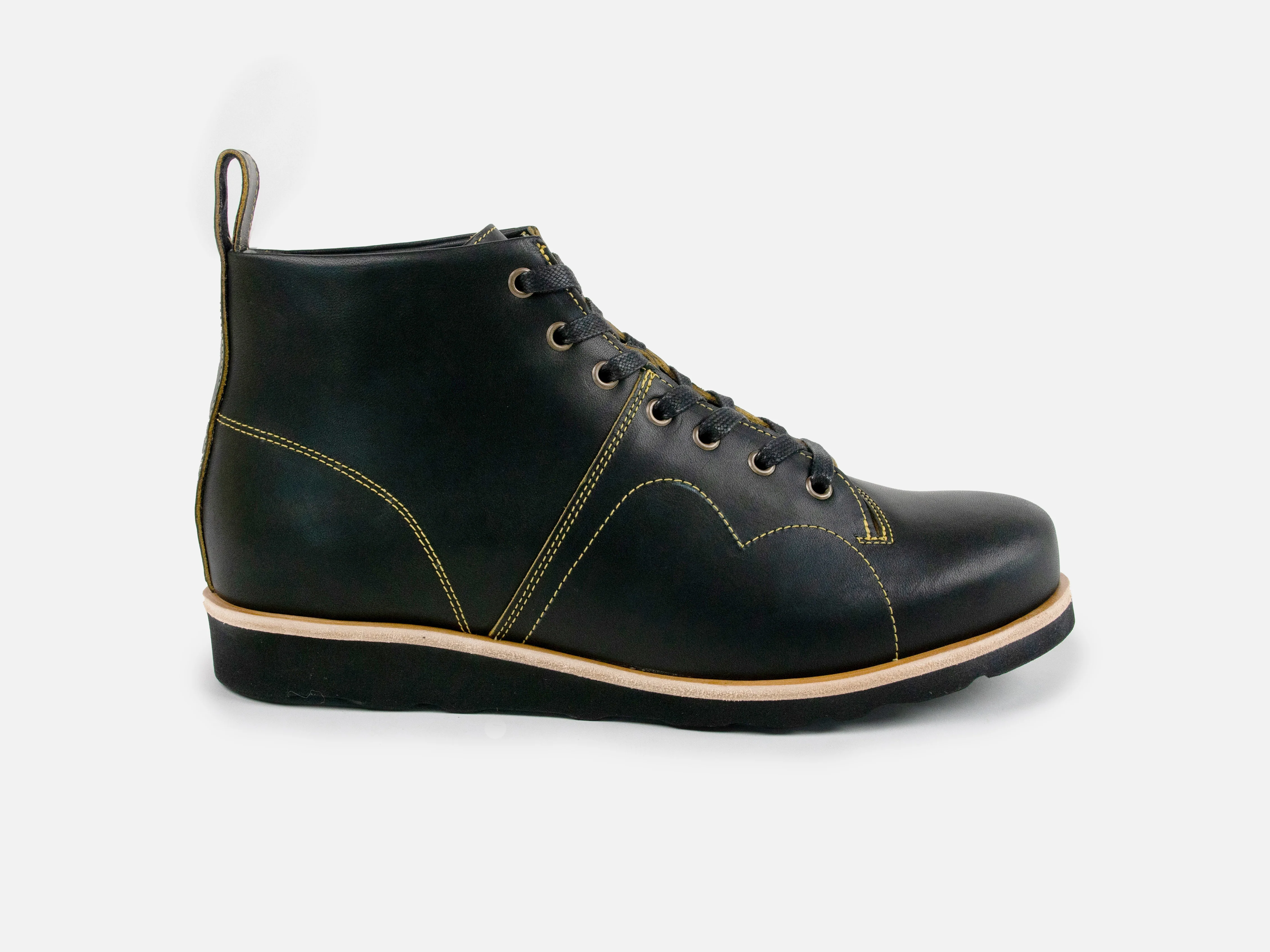 Handmade High Top Leather Sneakers | Premium Men’s Trainers | Goral